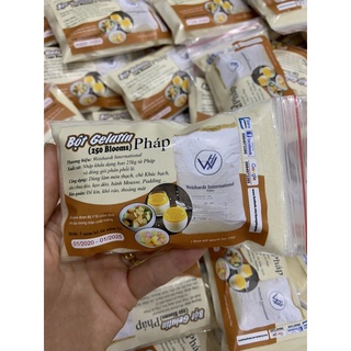 Gelatin Pháp 250bloom 50gram Bộ Y Tế kiểm định