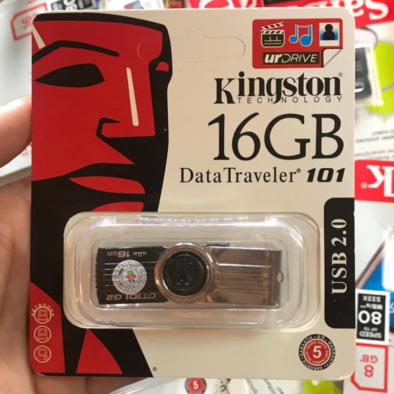 USB Kingston DT101 4GB/8GB/16GB/32GB (BH 12 THÁNG)