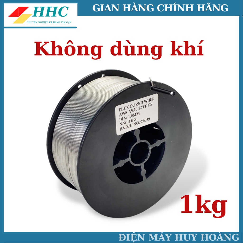 Cuộn dây hàn MIG 1kg không dùng khí cho máy hàn mic mini