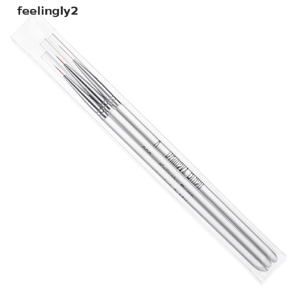 [Hàng mới về] Set 3 cọ vẽ trang trí móng tay nghệ thuật chuyên nghiệp