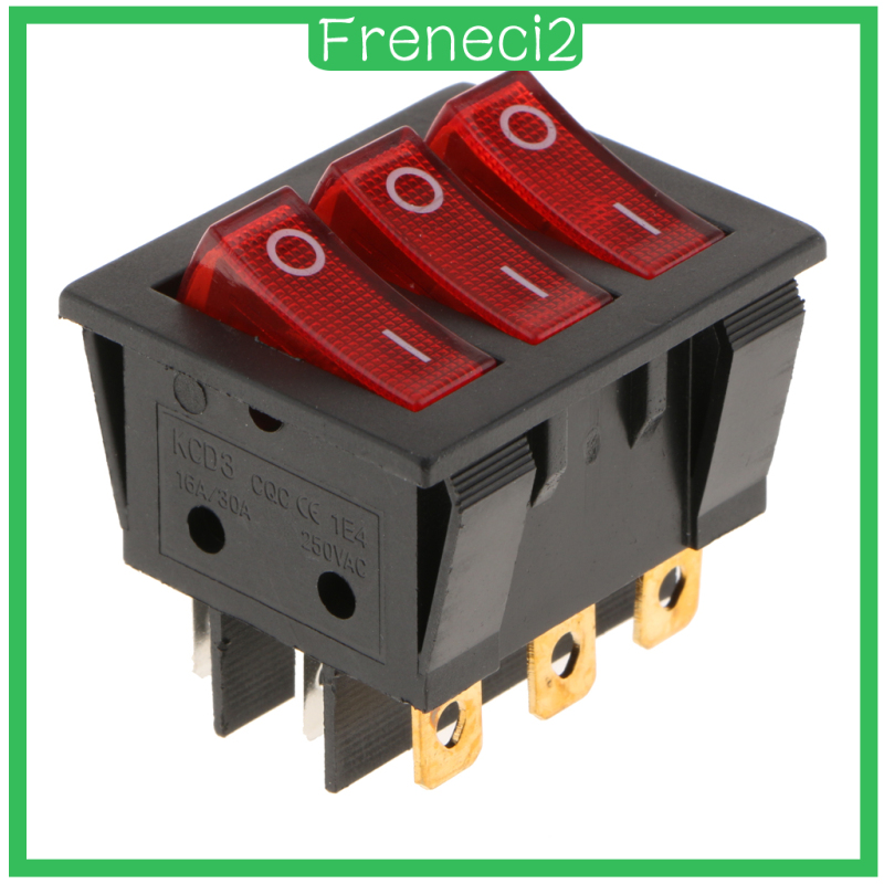 1 Công Tắc On / Off Dạng Tròn 16a / 30a 250v Cho Xe Tải, Xe Tải