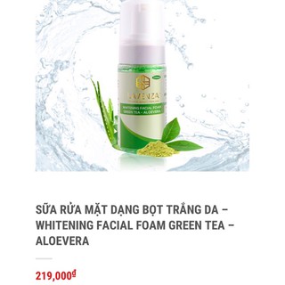 Sửa rửa mặt trà xanh