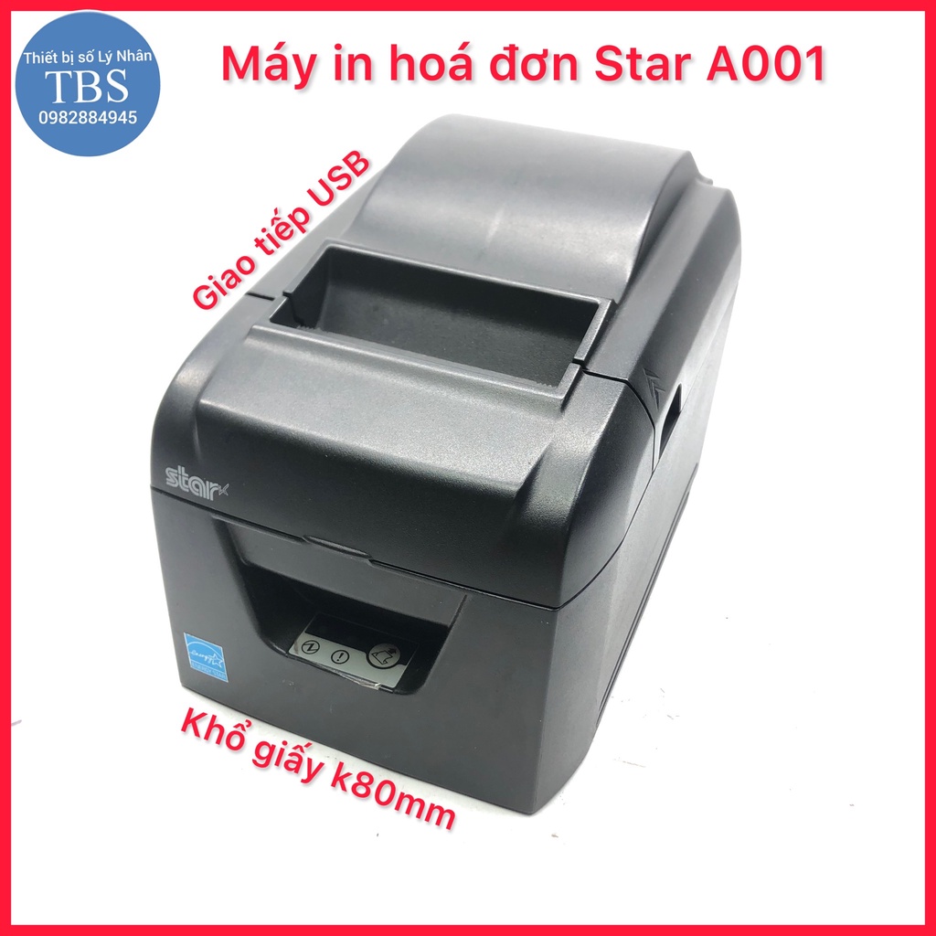 Máy in hóa đơn Star A001 tốc độ in nhanh, rõ nét