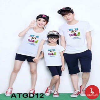 Áo phông gia đình mẫu mới 2023 ms02