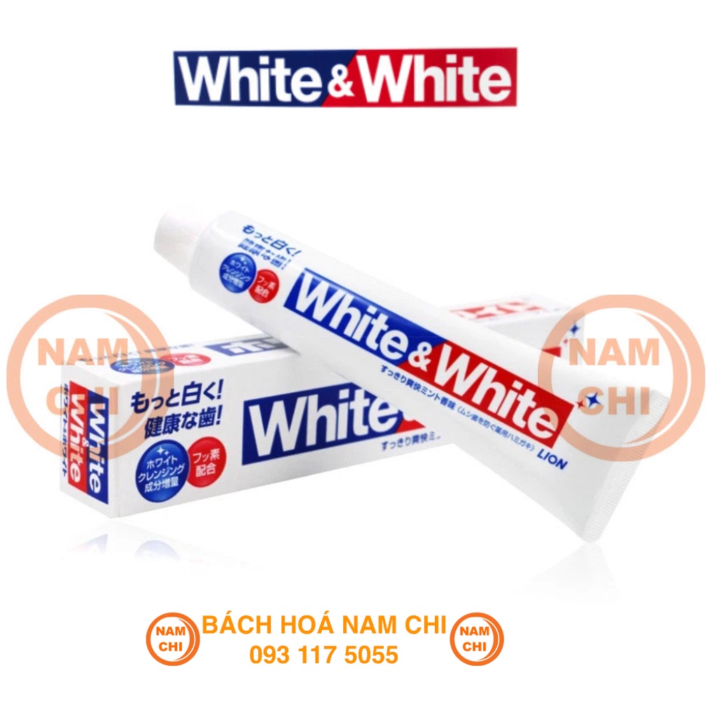 Kem Đánh Răng White&White Tuýp 150g - Nhật Bản