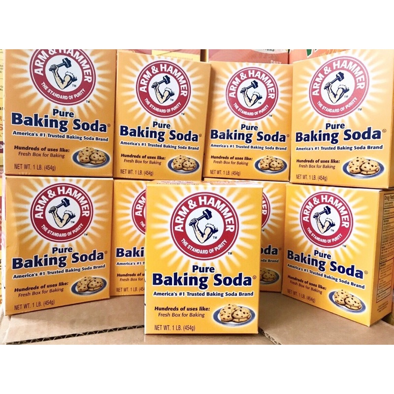 Bột đa dụng Pure Baking Soda Arm &amp; Hammer 454g của Mỹ