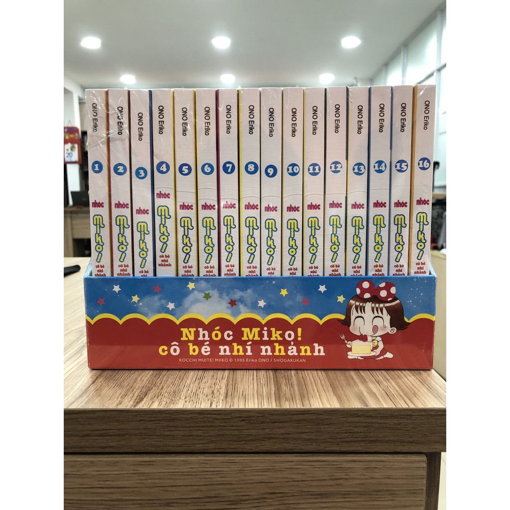 Sách - Boxset Nhóc Miko! Cô Bé Nhí Nhảnh - NXB Trẻ - 8934974166863