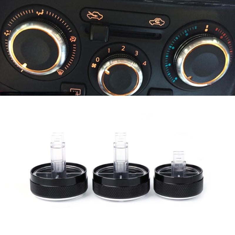 Set 3 công tắc điều khiển máy điều hòa cho xe hơi Nissan Tida NV200 Livina Geniss&lt;br&gt;