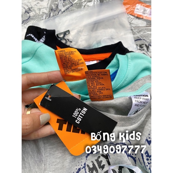 Bộ Hè Bé Trai In Hình TILT