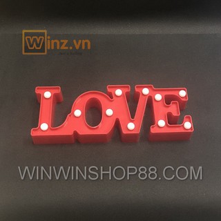 Đèn Led 3D trang trí chữ LOVE