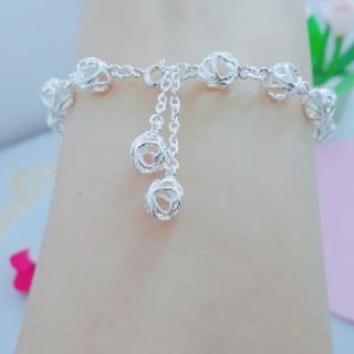 Lắc tay bí ngô bạc ta