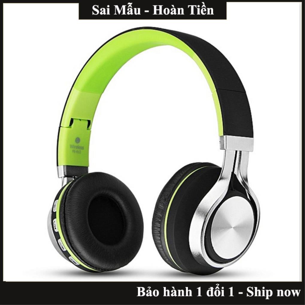 Tai Nghe Nhạc Chụp Tai Xanh, Mua Tai Nghe Không Dây Bluetooth Fe012 ở đâu uy tín, Tai Nghe Bluetooth âm thanh hay. Âm Ba