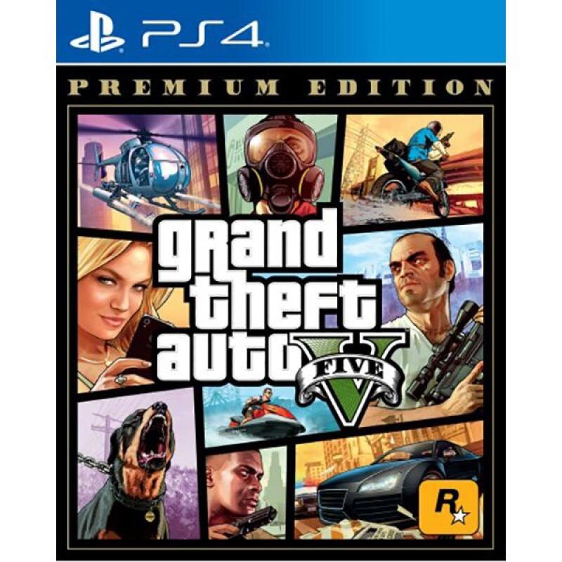 Máy Chơi Game Ps4 Sony Ps 4 Grand Theft Auto V Gta 5 Ps4 Premium Online Edition Ps4