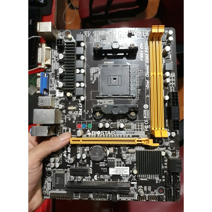 Combo CPU A8 7600 + Main AMD FM2 \ FM2+ BIOSTAR A58M V6.3  + FAN