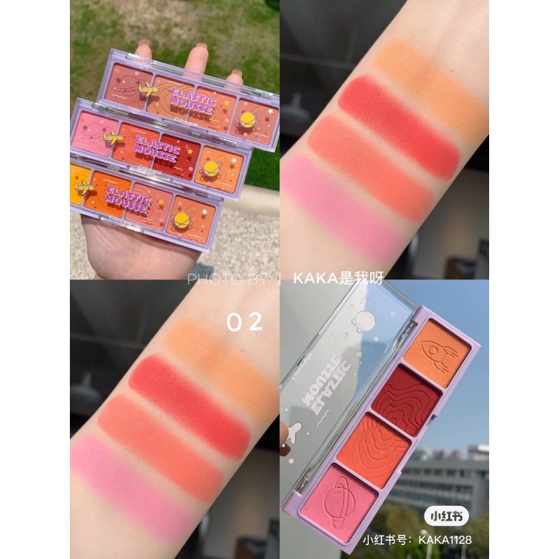 Phấn má hồng Colour Grid 4 ô xinh xắn Colour Grid thiên hà (Có sẵn - Giao nhanh) | BigBuy360 - bigbuy360.vn