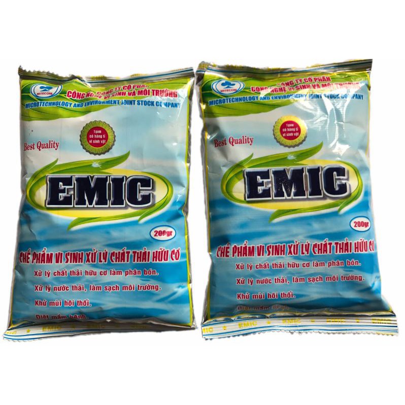 EMIC Chế phẩm E.M ( EM ) ủ phân hữu cơ 200g