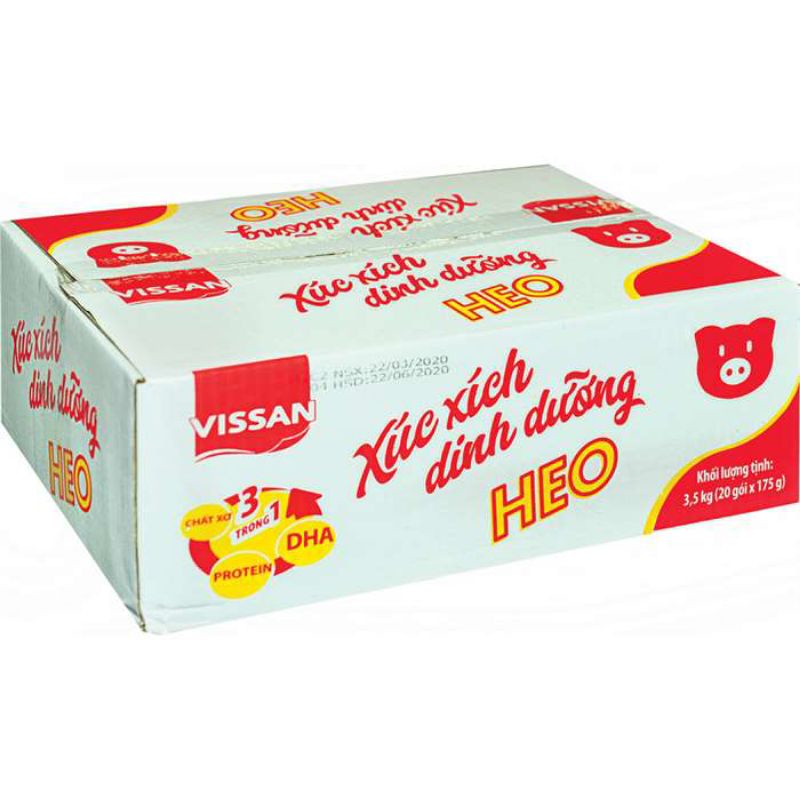 Xúc Xích dinh dưỡng Vissan 175g , date mới