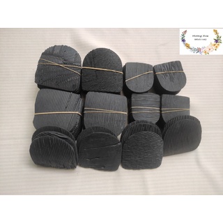 Cặp Đế Cao Su Đóng Guốc Trước - Sau Kèm Đinh