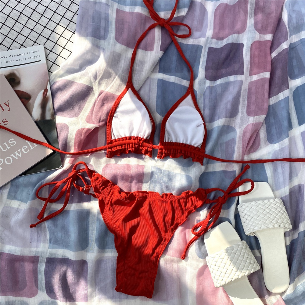 Bộ bikini có đệm ngực thời trang dành cho nữ có 4 màu tùy chọn Lm126