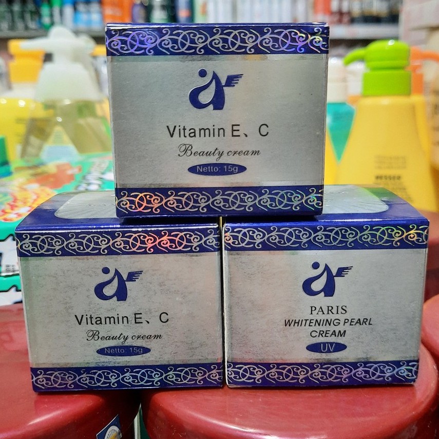 Kem dưỡng trắng da Vitamin E & C 15g