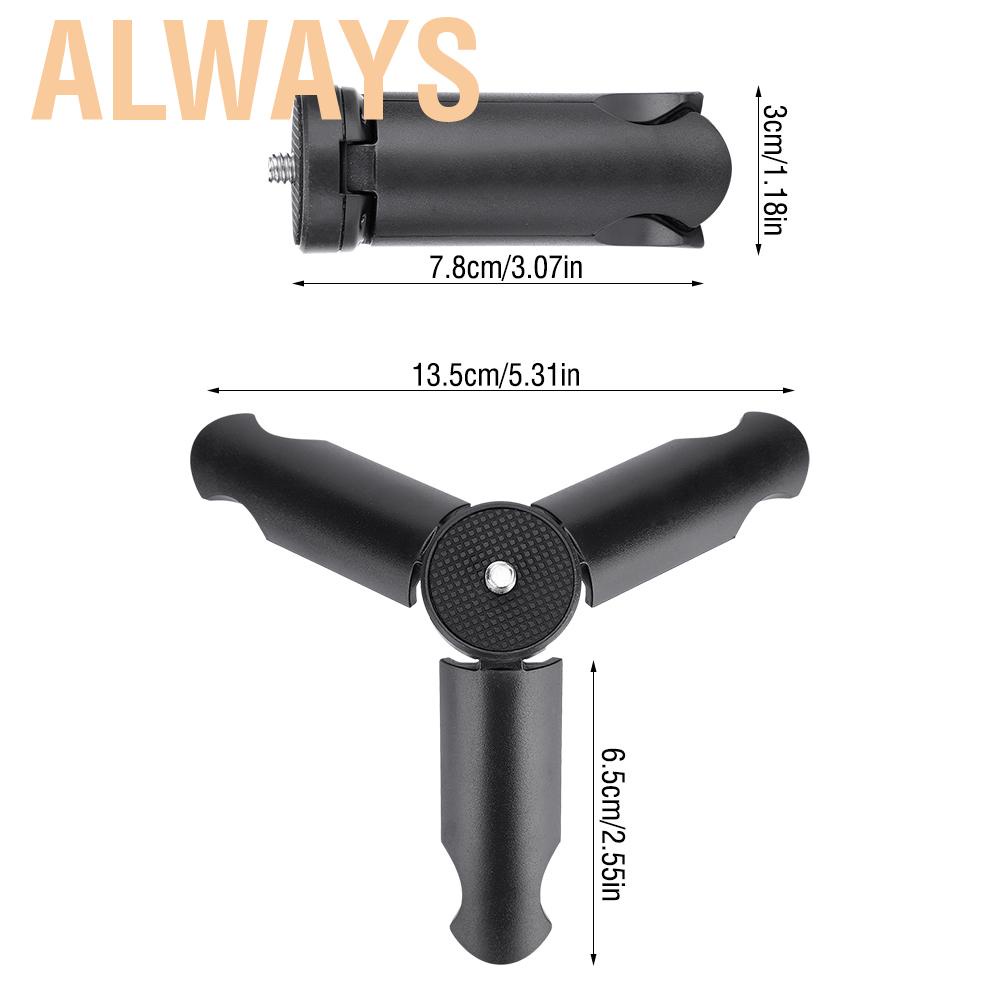 Giá đỡ ba chân PULUZ thông dụng ốc vít 1/4 inch cho Samsung iPhone