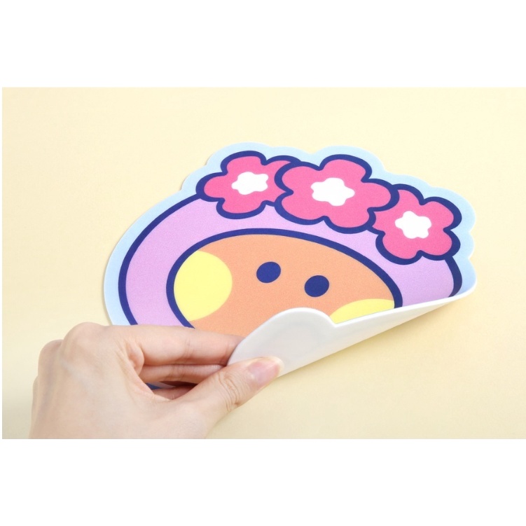 Miếng lót chuột máy tính in hình BTS BT21 thú vị