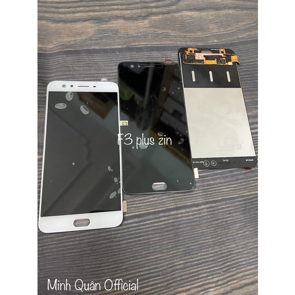 Màn hình Oppo F3 plus zin ép kính tặng keo dán