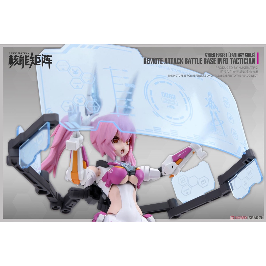 Mô Hình Lắp Ráp CF-02 Lirly Bell Cyber Forest Fantasy Girls Remote Attack Battle Base Info Tactician