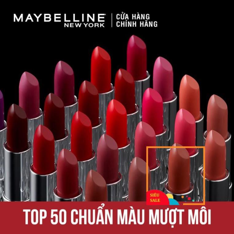 Son Lì Mịn Môi Dưỡng Môi Maybelline New York Color Sensational Creamy Matte 3.9g