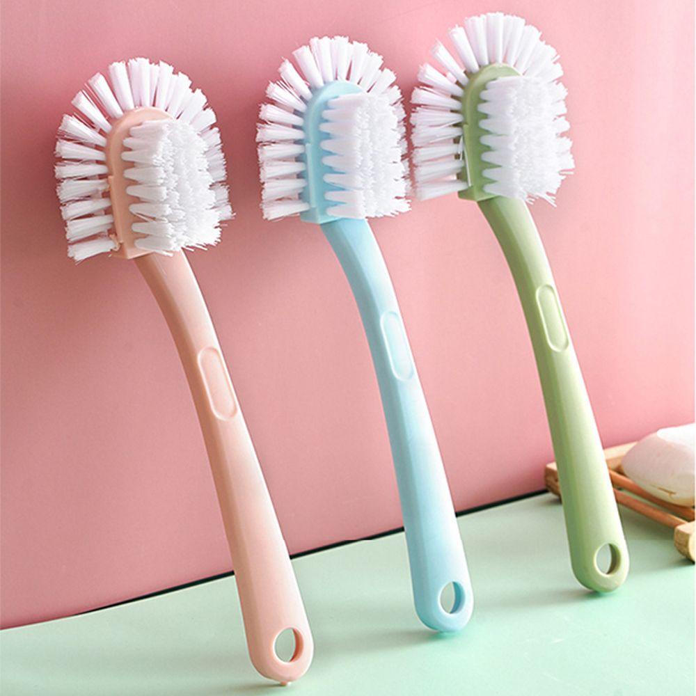 Bàn Chải Chà Giày Hai Mặt Cán Dài Siêu Bền Tiện Dụng