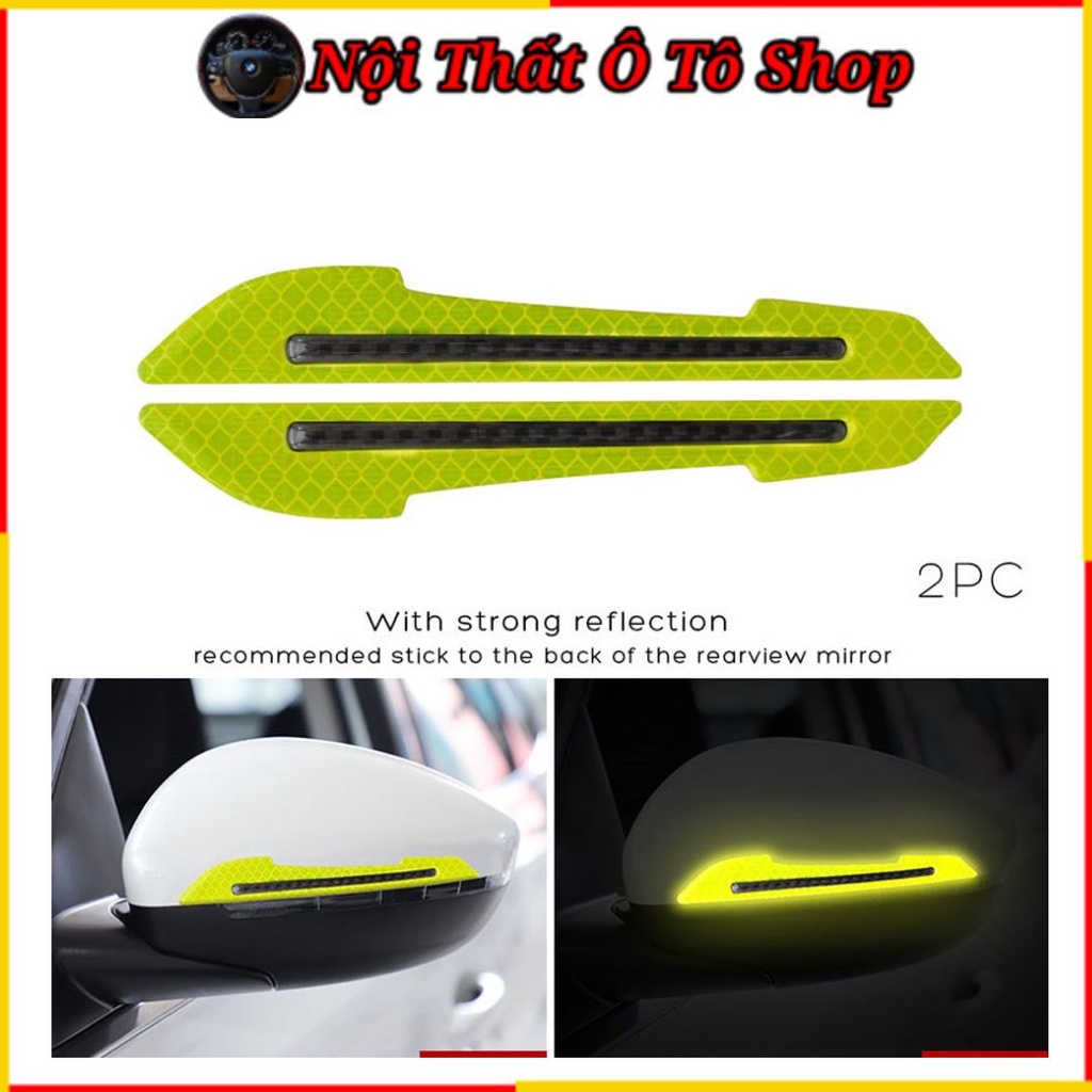 Miếng Dán Phản Quang Chống Trầy Xước Gương Chiếu Hậu Ô Tô - Miếng Dán Gương Chiếu Hậu Xe Hơi | Nội Thất Ô Tô Shop