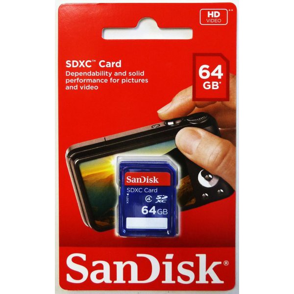 Thẻ Nhớ Sandisk Sdhc Class 4-16gb - 32gb - 64gb | BigBuy360 - bigbuy360.vn