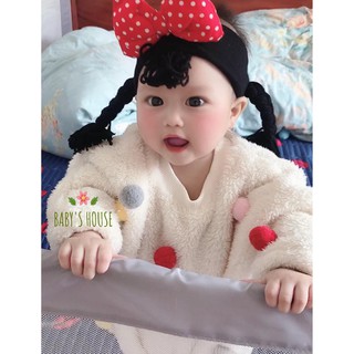 Băng đô tóc giả siêu cute cho bé