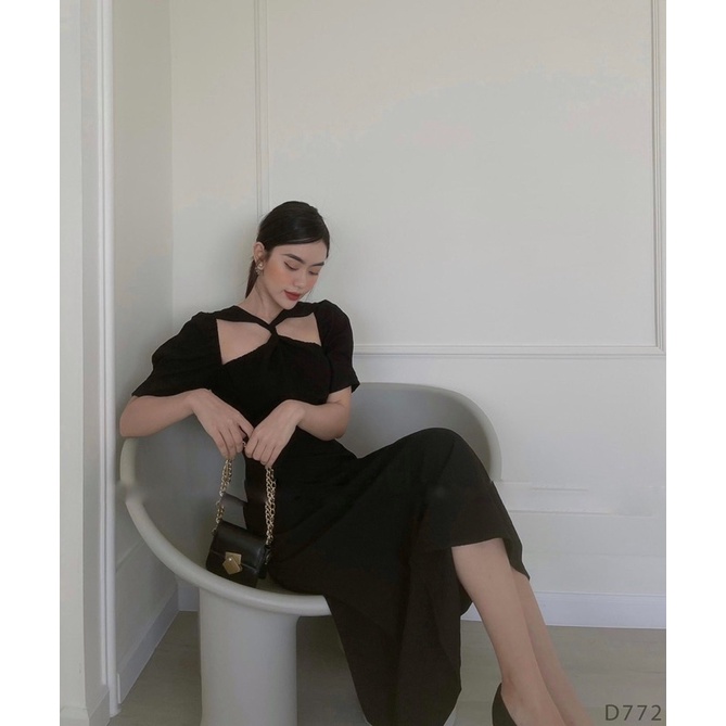 Đầm maxi xoắn ngực so hot | BigBuy360 - bigbuy360.vn