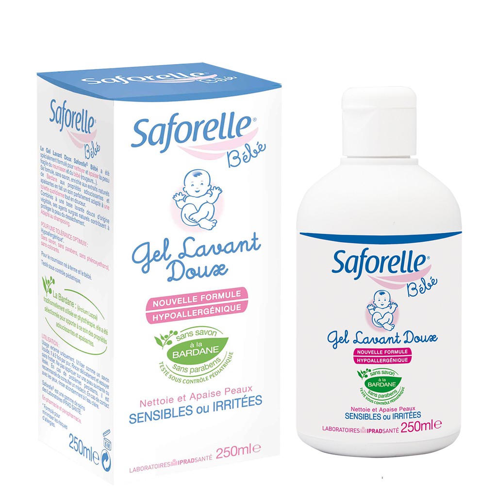 Sữa tắm gội cho bé Saforelle