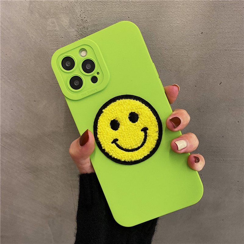 Ốp Điện Thoại Hình Chữ Smile Cho Iphone 7 8 Plus X XS max XR 11 pro max 12 12 pro 12 promax 13 13 pro 13 promax