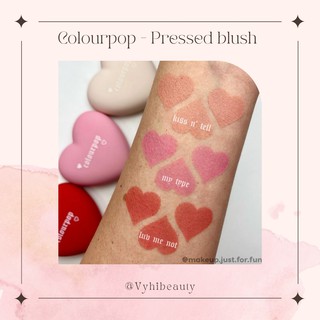 Phấn má Colourpop Pressed Powder Blush vỏ trái tim