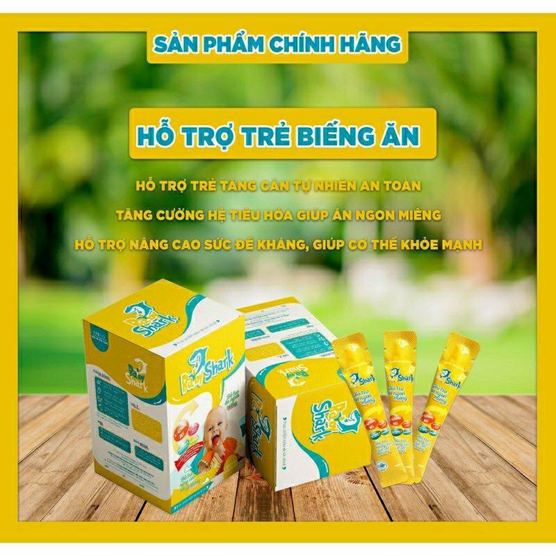 [10 gói dùng thử mẫu mới ] Siro ăn ngon baby shack chính hãng