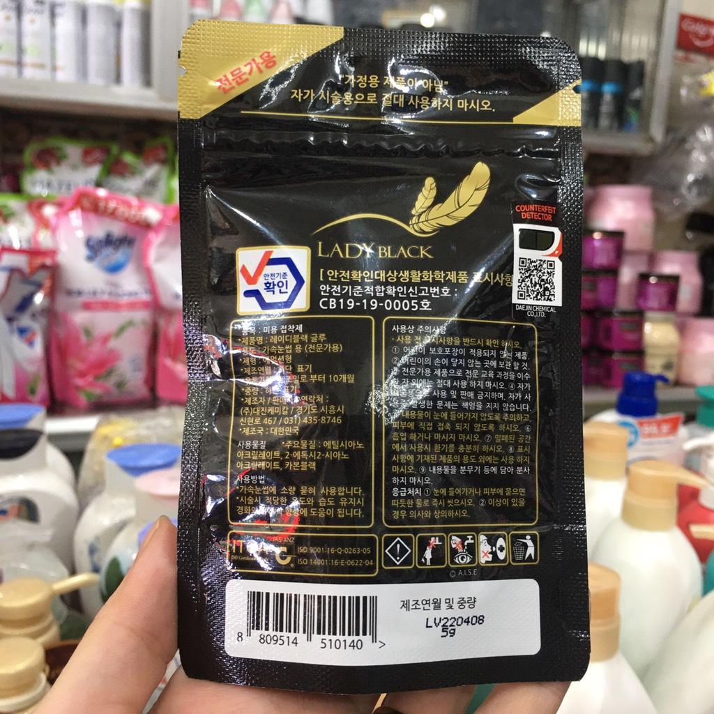 Keo dán mi LADY BLACK 5g