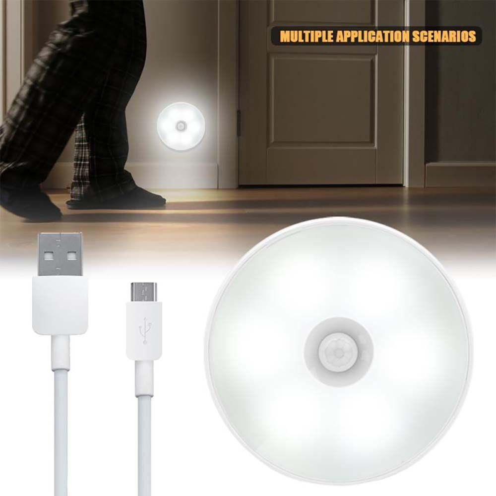 Đèn Led USB Thông Minh Ánh Sáng Ban Đêm Gắn Tủ Quần Áo / Nhà Bếp / Phòng Ngủ Trang Trí Nhà Ở