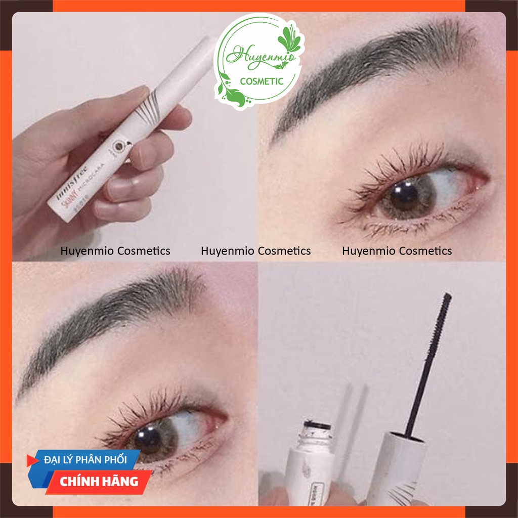 Mascara đầu chải siêu mảnh Innisfree Skinny