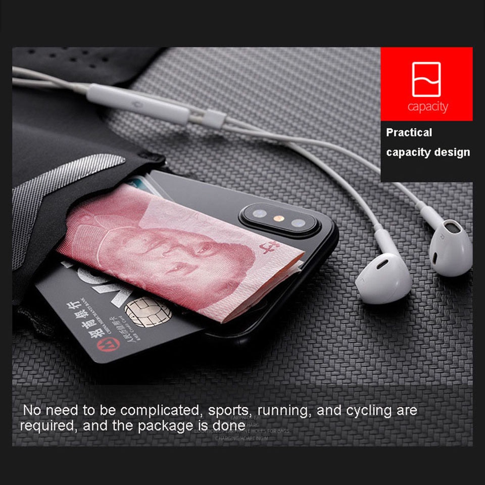 Túi Đựng Điện Thoại Đeo Cánh Tay Chơi Thể Thao Chống Thấm Nước