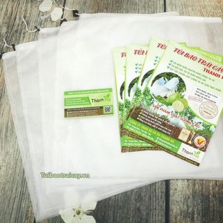 Túi bọc trái cây, túi bọc bưởi Da Xanh kích thước 30x35cm - 100 túi