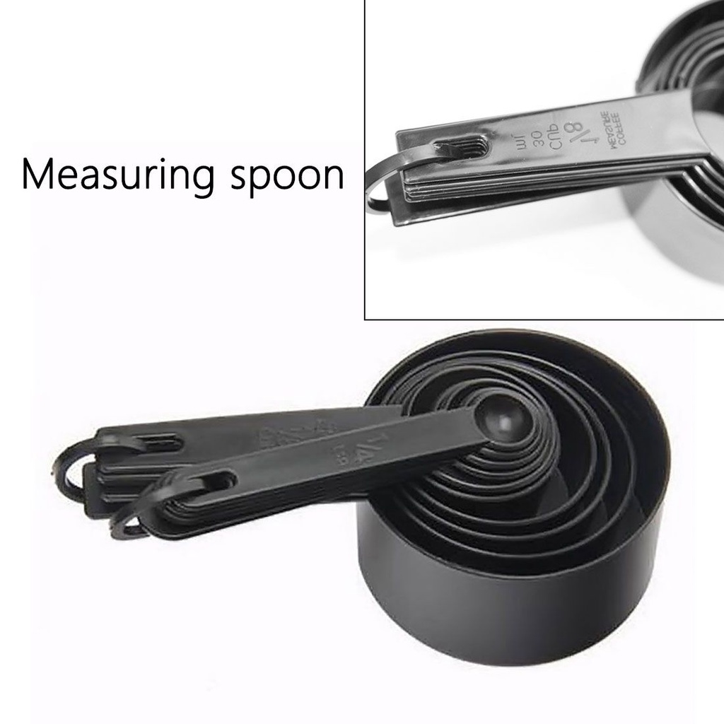 Set 10 muỗng đo lường làm bánh bằng PP DIY tiện dụng