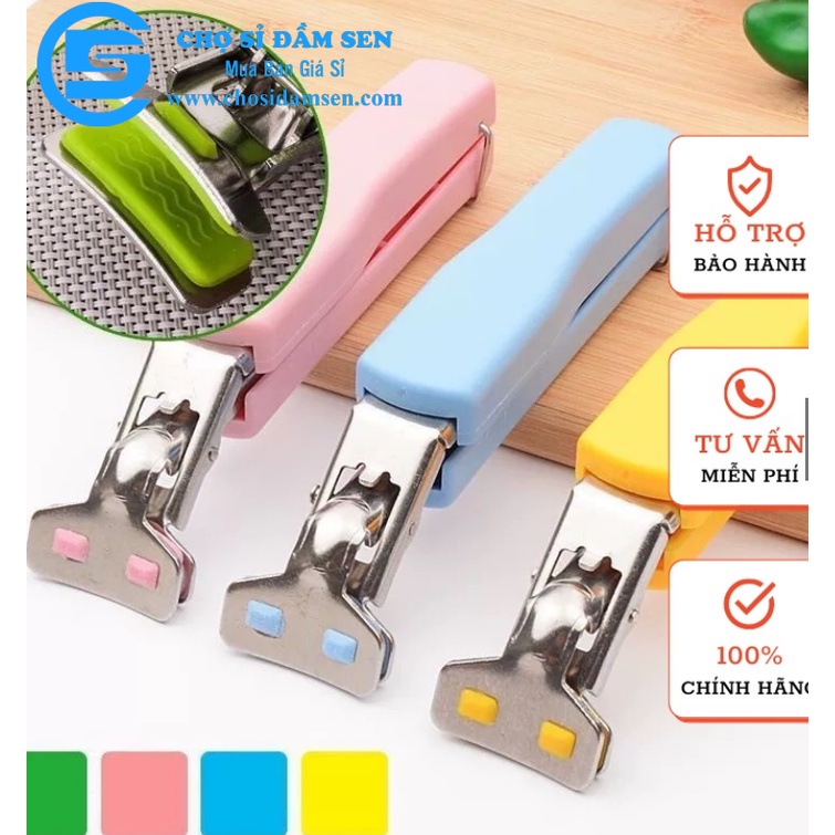 (CaoCấp nút đệm silicon)Kẹp Gắp Đồ Nóng, Đồ Hấp KIM LOẠI Thông Minh - Dụng Cụ Gắp Inox Có Lò Xo G309-Kepnong