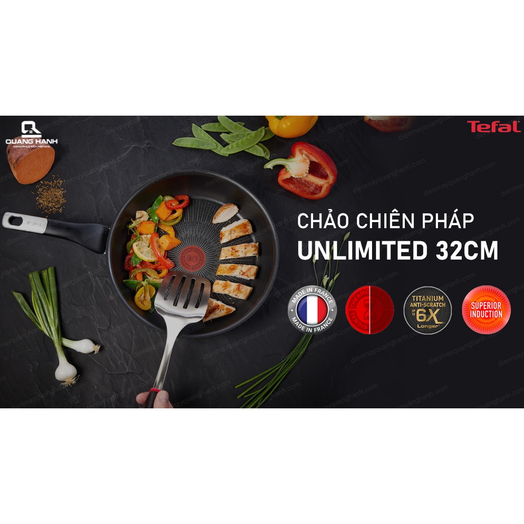 [Sản xuất tại Pháp] Chảo chiên Tefal Unlimited 20cm