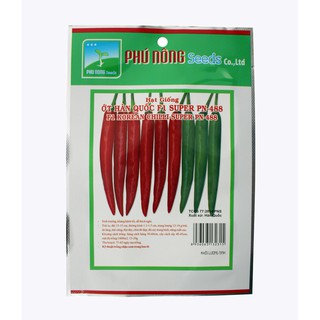 Hạt giống Ớt trái dài hàn quốc Phú Nông