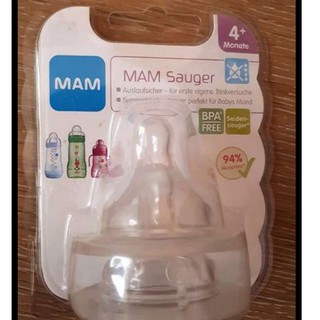 Núm ti thay thế bình sữa MAM