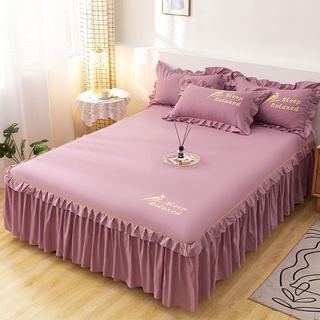Bộ ga gối cotton tici m2t bedding drap giường đủ kích thước trải nệm 1m, 1m2, 1m4, 1m6, 1m8, 2m2 không kèm ruột