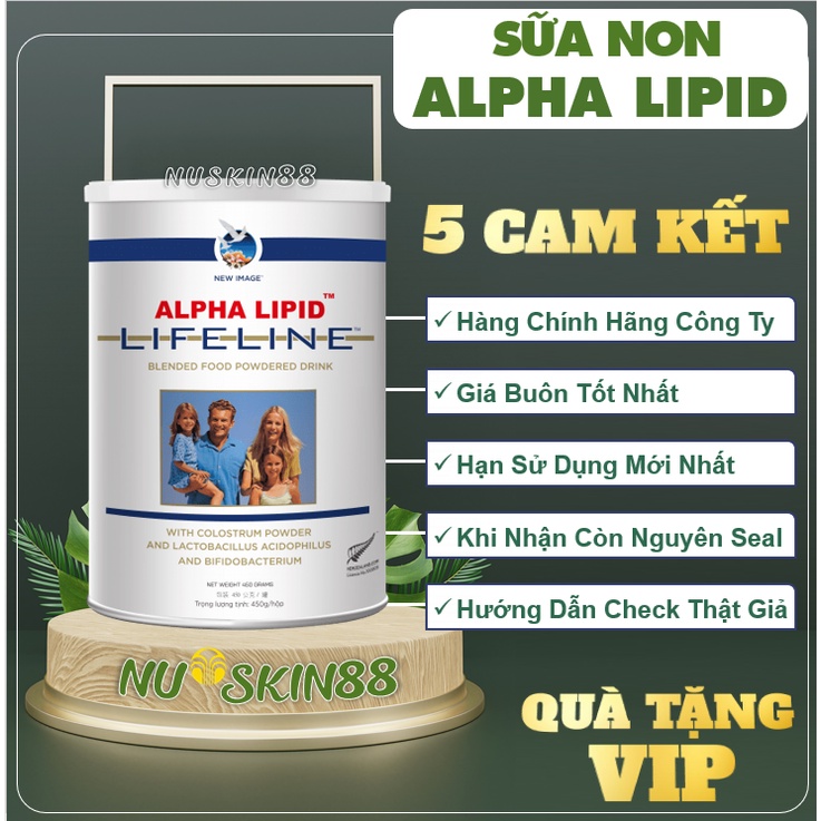 Sữa Non Alpha Lipid 450g Chính Hãng New Zealand